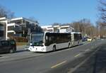 (232'378) - Intertours, Domdidier - Nr. 477/FR 300'477 - Mercedes (ex Nr. 202) am 23. Januar 2022 in Prilly, Route du Mont (Einsatz TL)