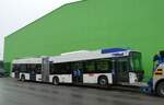 (282'833) - TL Lausanne - Nr. 880 - Hess/Hess Gelenktrolleybus am 6. Dezember 2025 in Kerzers, Interbus