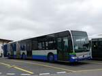 (273'024) - PostAuto Nordschweiz - PID 12'420 - Mercedes (ex TPL Lugano Nr. 404) am 15. Mrz 2025 in Kerzers, Interbus