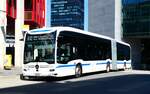 (279'444) - ZVB Zug - Nr. 82/ZG 88'082 - eMercedes am 26. August 2025 beim Bahnhof Zug
