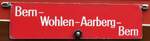 (286'858) - Routentafel - Bern-Wohlen-Aarberg-Bern - am 9.
