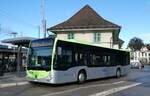 (281'001) - Busland, Burgdorf - Nr. 119/BE 465'119 - Mercedes am 5. Oktober 2025 beim Bahnhof Langnau