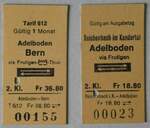 (286'122) - AFA-Einzelbillette am 12. April 2026 in Thun