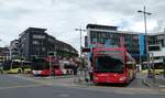(287'599) - STI Thun - Nr. 149/BE 801'149 - MAN + Nr. 703/BE 754'703 - Mercedes am 5. Juni 2026 beim Bahnhof Thun 