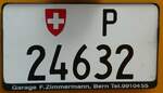 (239'709) - Nummernschild - P 24'632 - am 27.