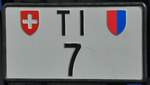 (237'043) - Nummernschild - TI 7 - am 12.