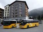 (266'943) - PostAuto Bern - BE 401'263/PID 4504 - Setra (ex AVG Meiringen Nr. 63) am 12. September 2024 in Andermatt, Bahnhofplatz