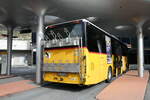 (281'728) - PostAuto Wallis - VS 566'240/PID 5174 - Irisbus (ex BUS-trans, Visp) am 21. Oktober 2025 beim Bahnhof Visp