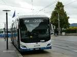 (256'247) - VBZ Zrich - Nr. 501/ZH 956'501 - MAN am 21. Oktober 2023 in Zrich, Brkliplatz