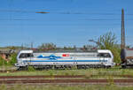 ABB Cargo International 193 111 mit einem Kesselwagenzug Richtung Bad Kösen, am 30.04.2025 in Naumburg (S) Hbf. (Foto: Maik Köhler)