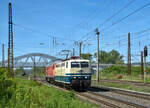 SEL 181 211-4 'LORRAINE' und SEL 234 278 unterwegs Richtung Weißenfels, am 30.04.2025 in Naumburg (S) Hbf. (Foto: Maik Köhler)